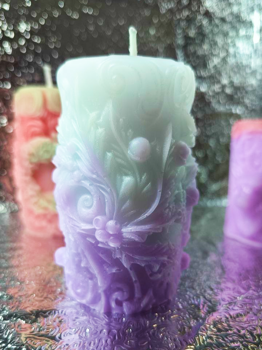 Свеча Новогодняя классика